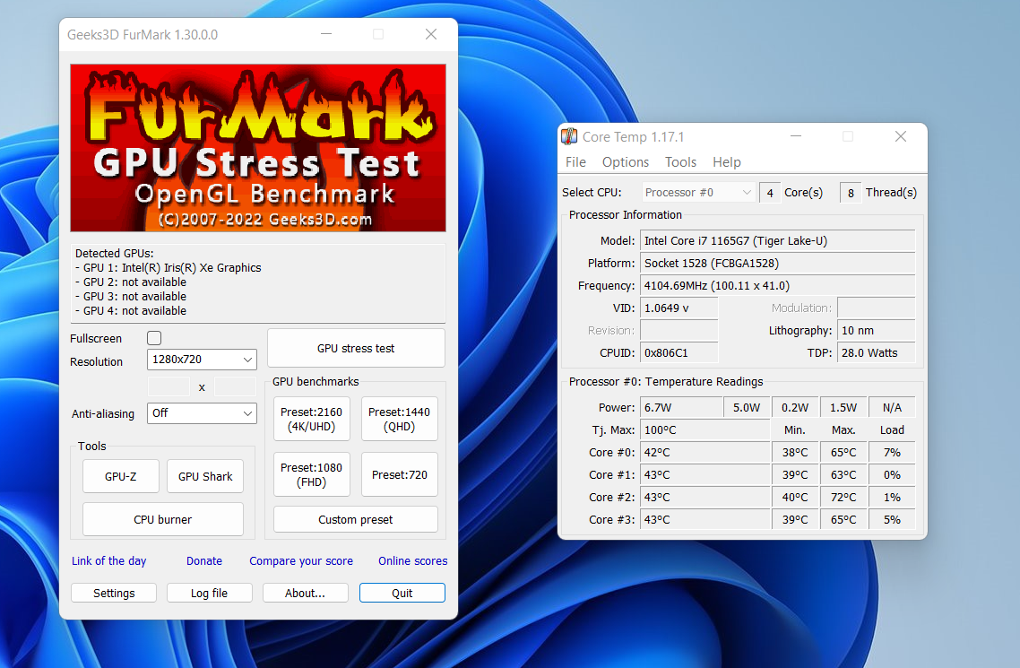 Cpu stress test