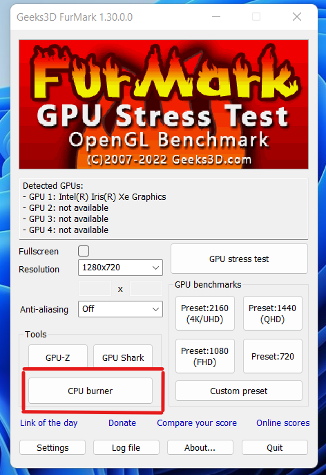 Gpu Stress Test